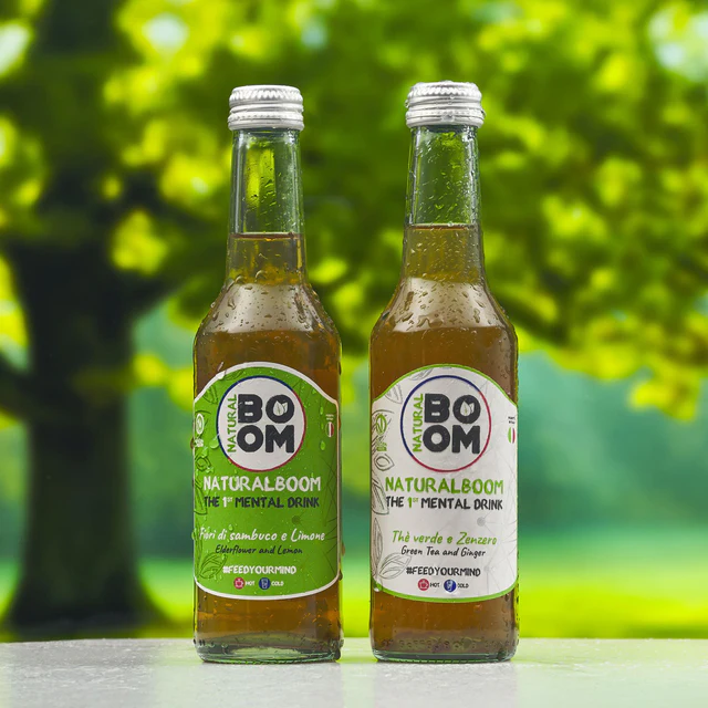 NaturalBoom Mix Pack (Green + White) – Mental Drink (Glass Bottles)