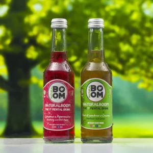 NaturalBoom Mix Pack (Red + Green) – Mental Drink (Glass Bottles)