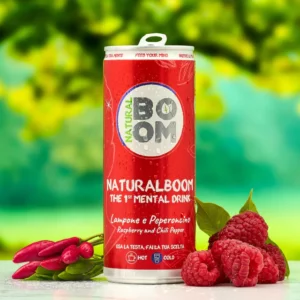 NaturalBoom Raspberry & Chili – Mental Drink (Cans)